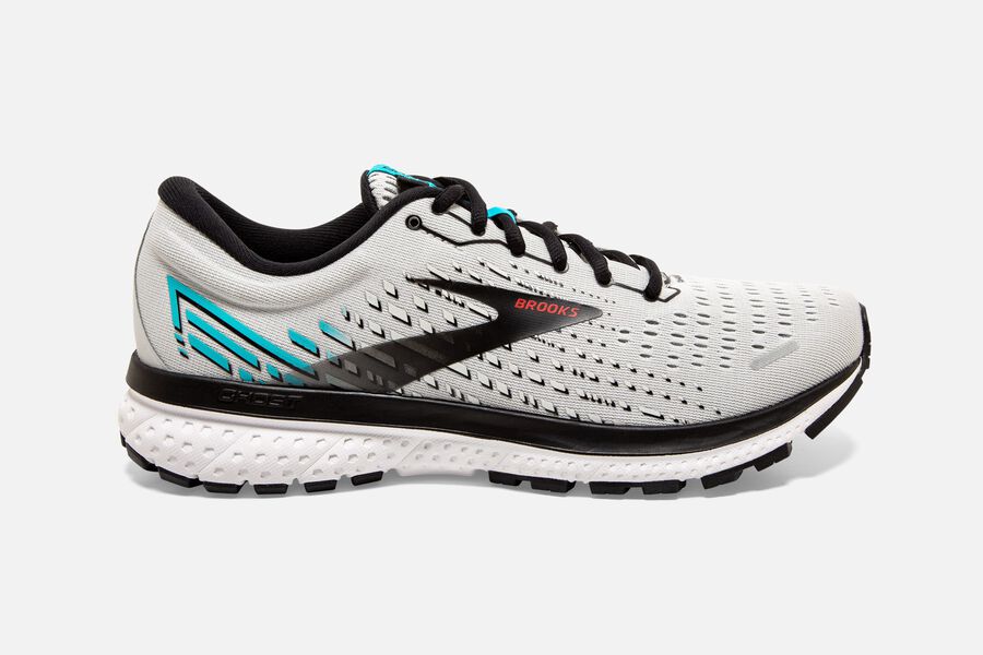 Brooks Ghost 13 Road Loopschoenen Heren - Grijs/Zwart - 837240XAD